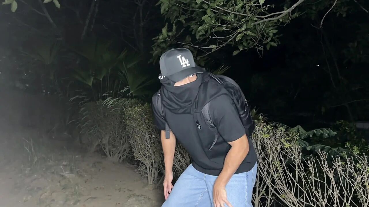 Thief with huge cock breaks into my house and ends up fucking me and whipping my huge ass - LaRolaX & Max Betancur