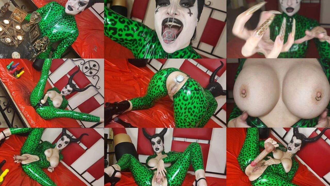 Real Satanic Witch Performs Black Magic Rituals and Summons Satan to Have Sex with Him