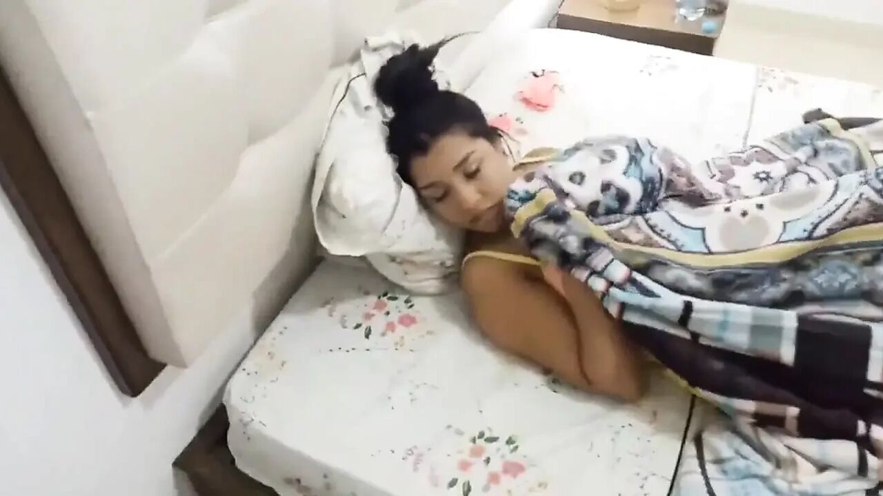 My Hot 18 Year Old Stepsister From New York Gets Into My Bed When Im Watching TV