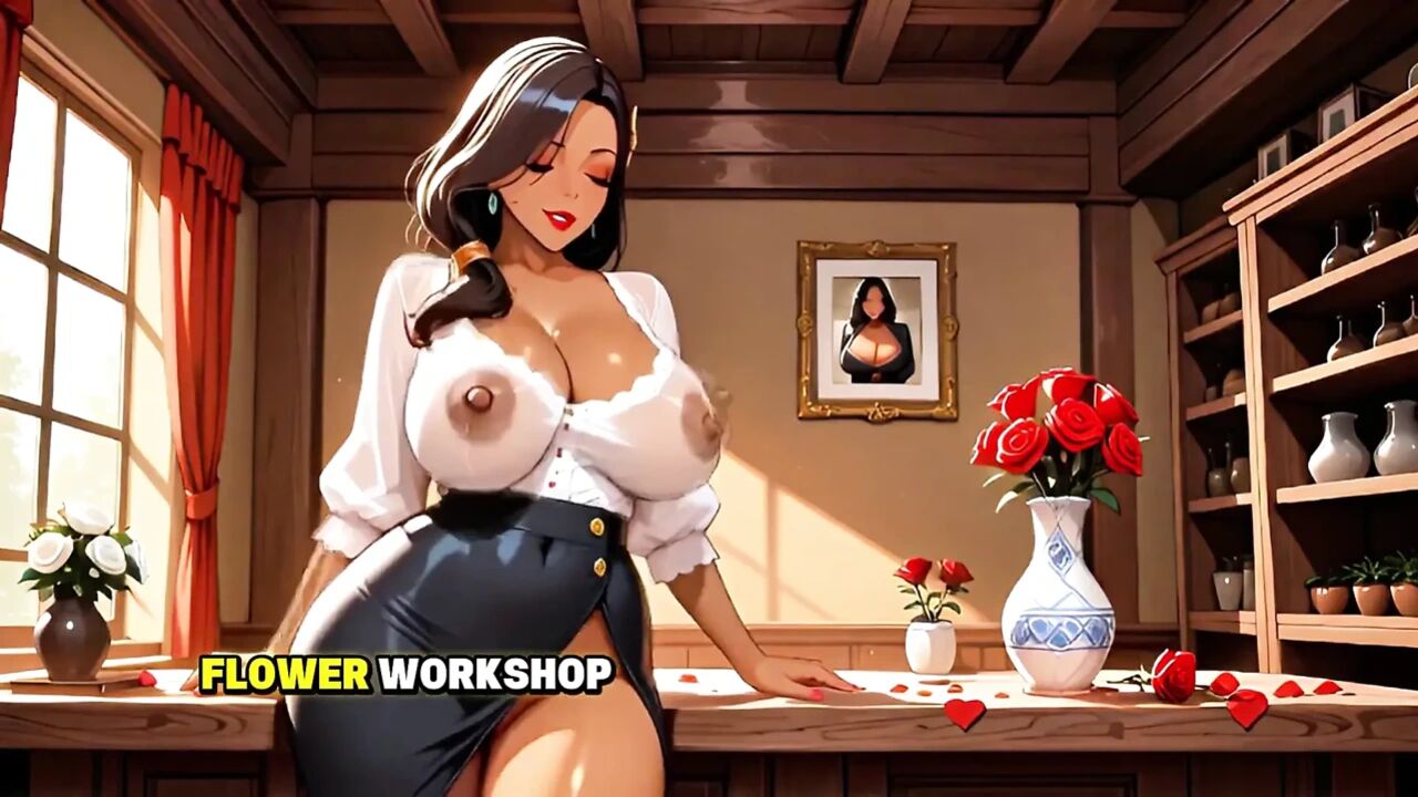 Horny Venezuelan Florist Fucked Among Petals