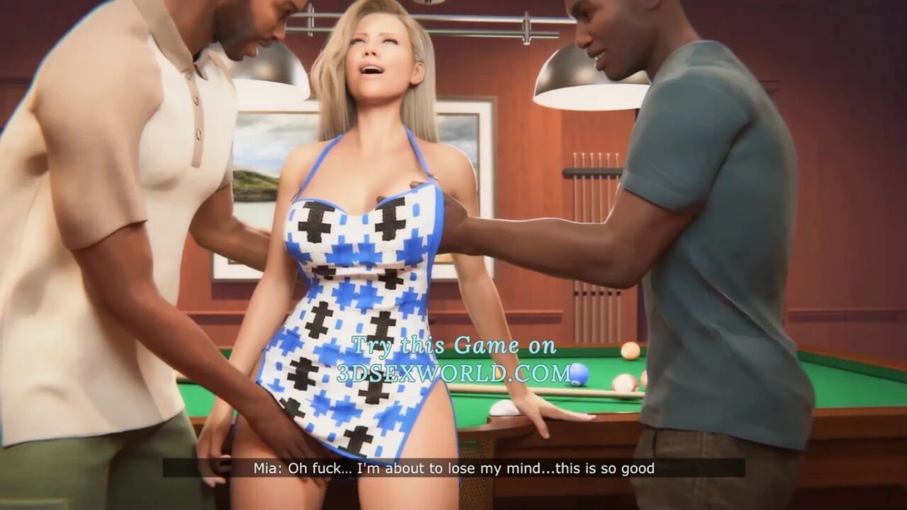 Massive Double BBC Penetration for Unfaithfull Cheating Wife (3D Gameplay) HQ