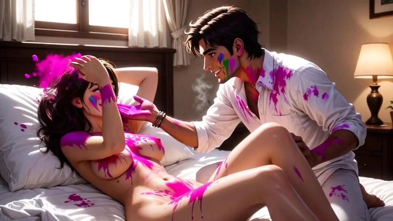Holi fuck Babli bhabhi fucking in holi