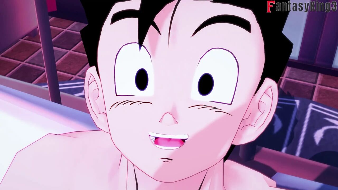 Android 18 convinces Vulma to fuck Gohan - DragonBall Zex Series