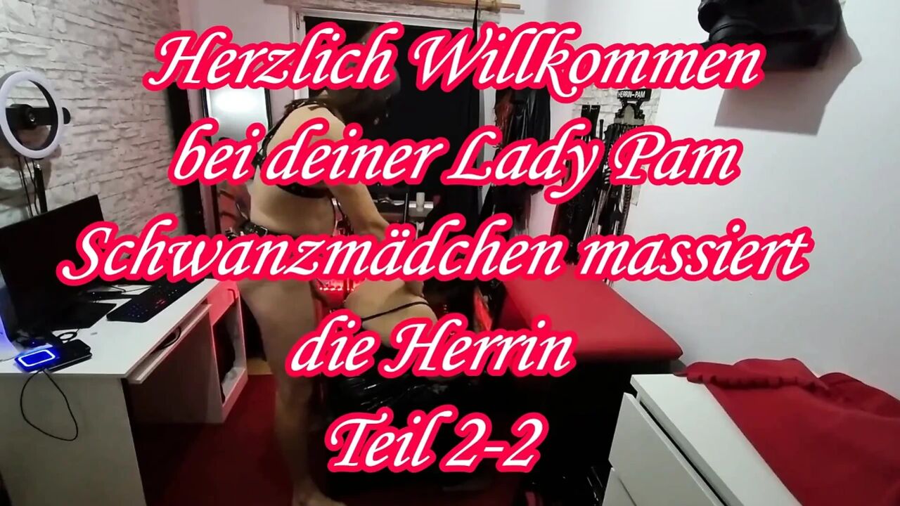 Cock Girl Massages the Mistress Part 2-2.