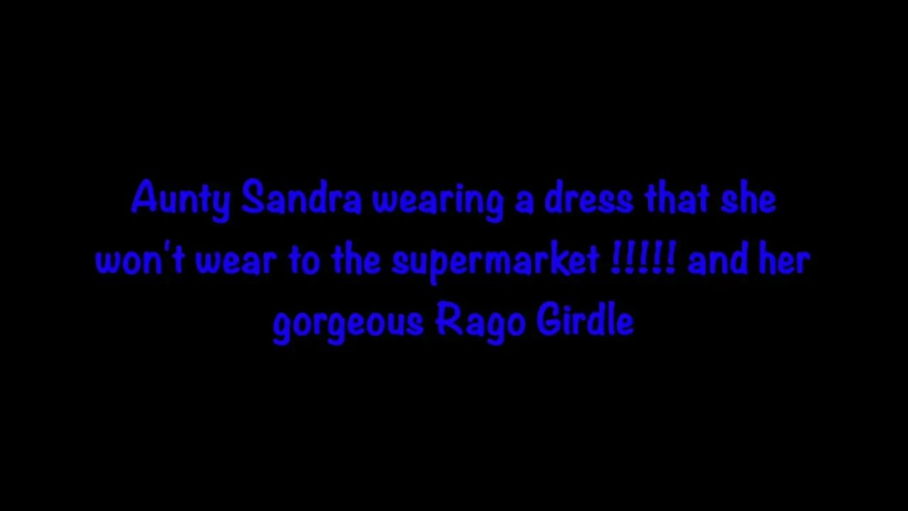 Vgq7 Aunty Sandra in a Dress She Can't Wear Out