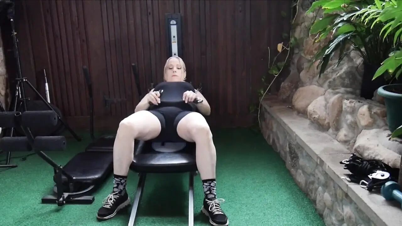 Watching Stepmom Workout Turns Into Sex