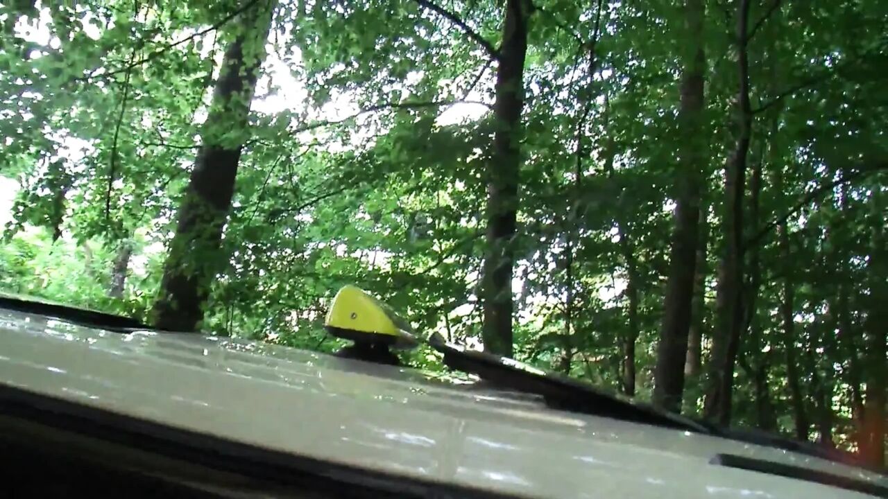 Blonde Mature German with Big Booty Gets Pounded Outdoors