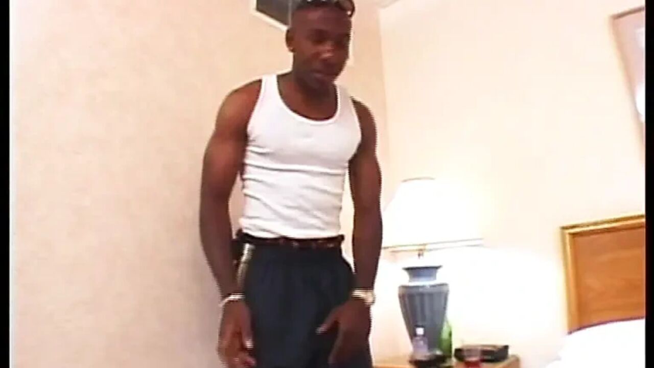 A Huge Black Cock Bangs a White Girl Doggystyle