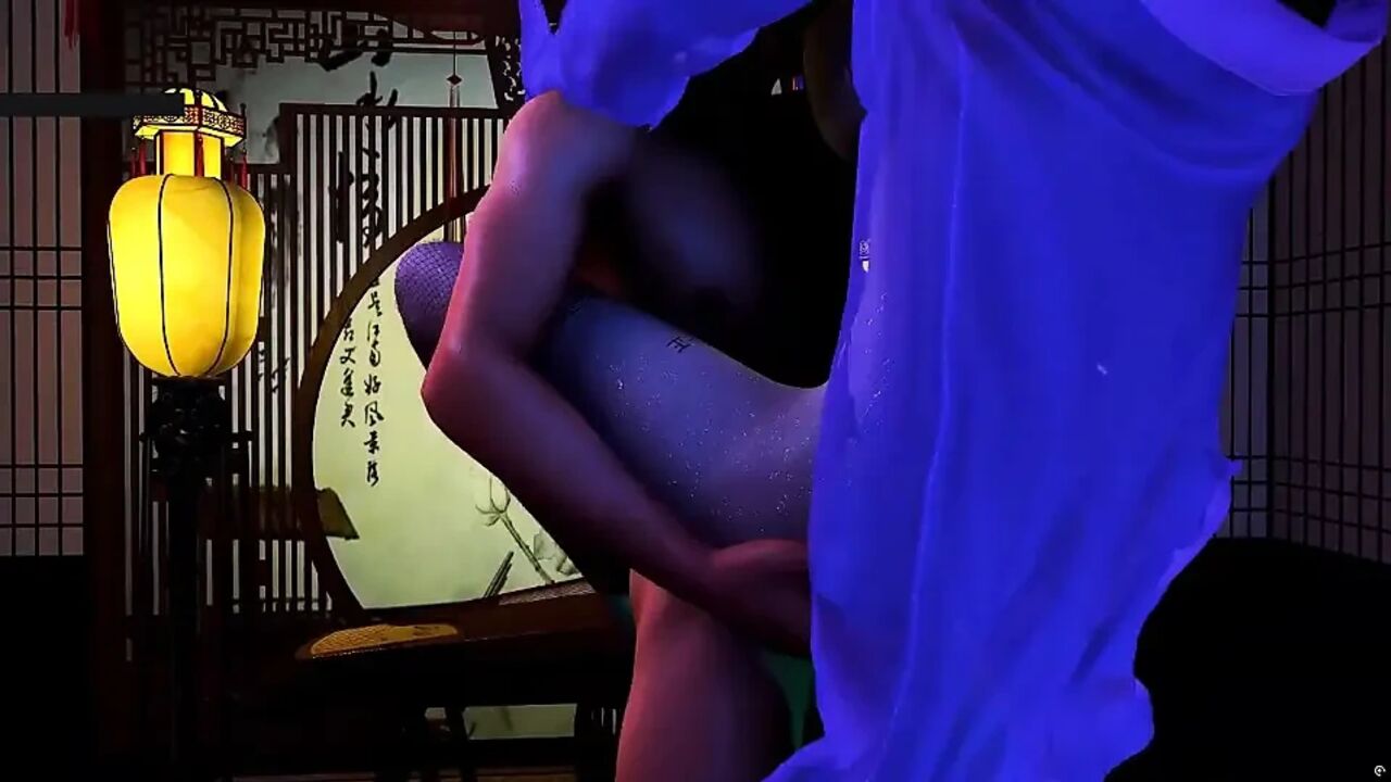 The Virtual Glow Goddess of Desire - 3D Animation Hentai