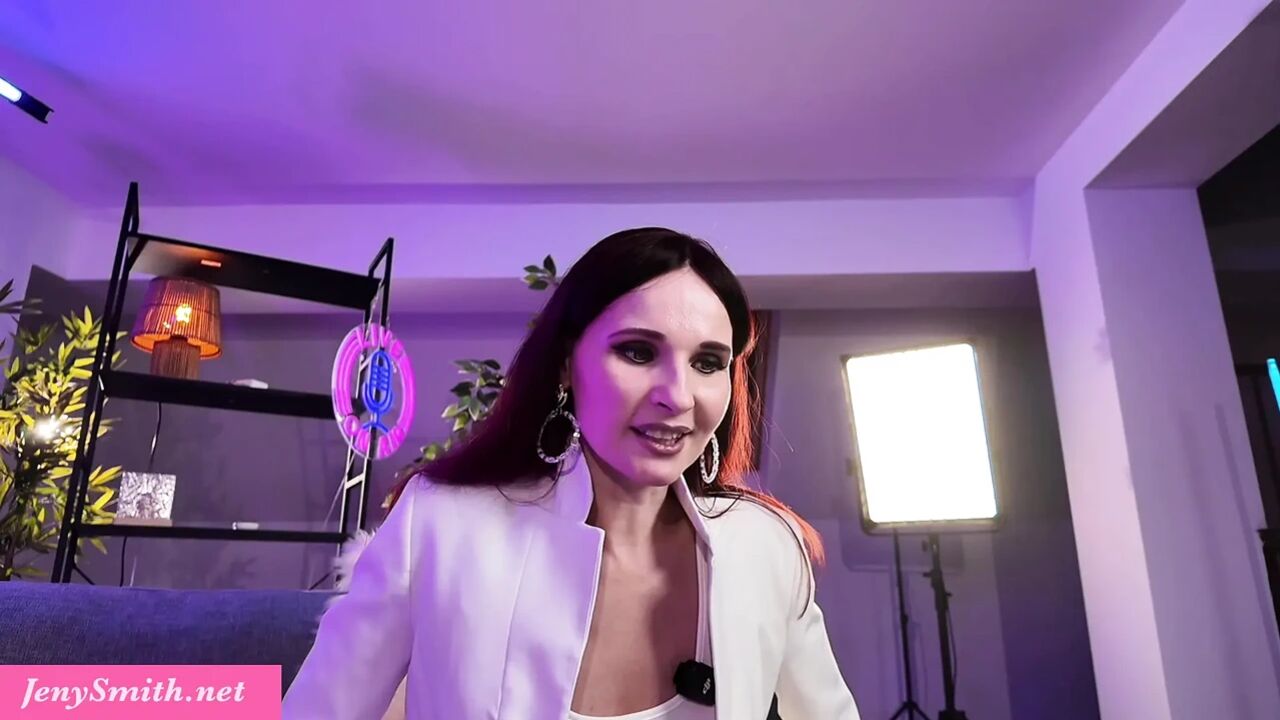 Hot MILF Jeny Smith with Alex in life show fuck