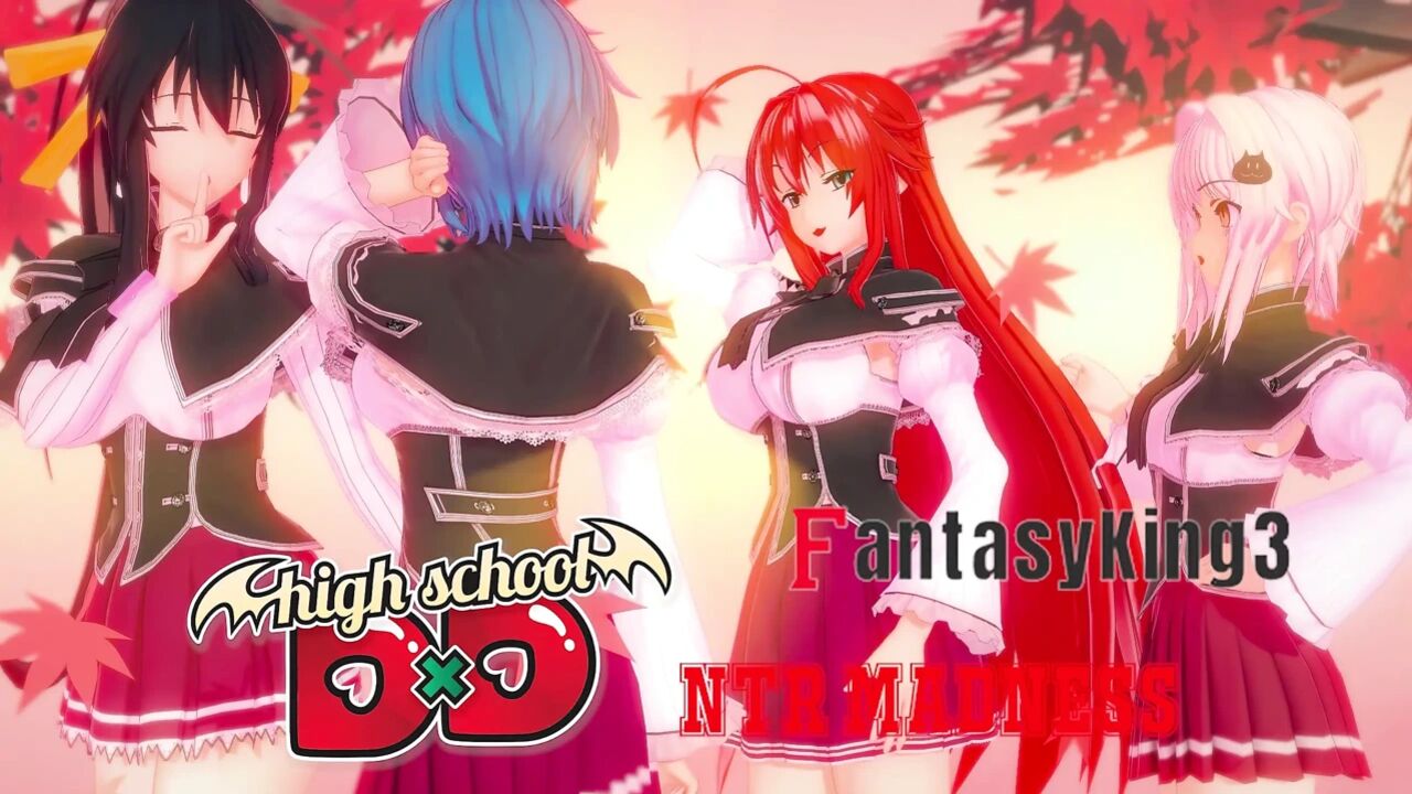 Akeno gives me a blowjob in a public library - DXD NTR Madness Series
