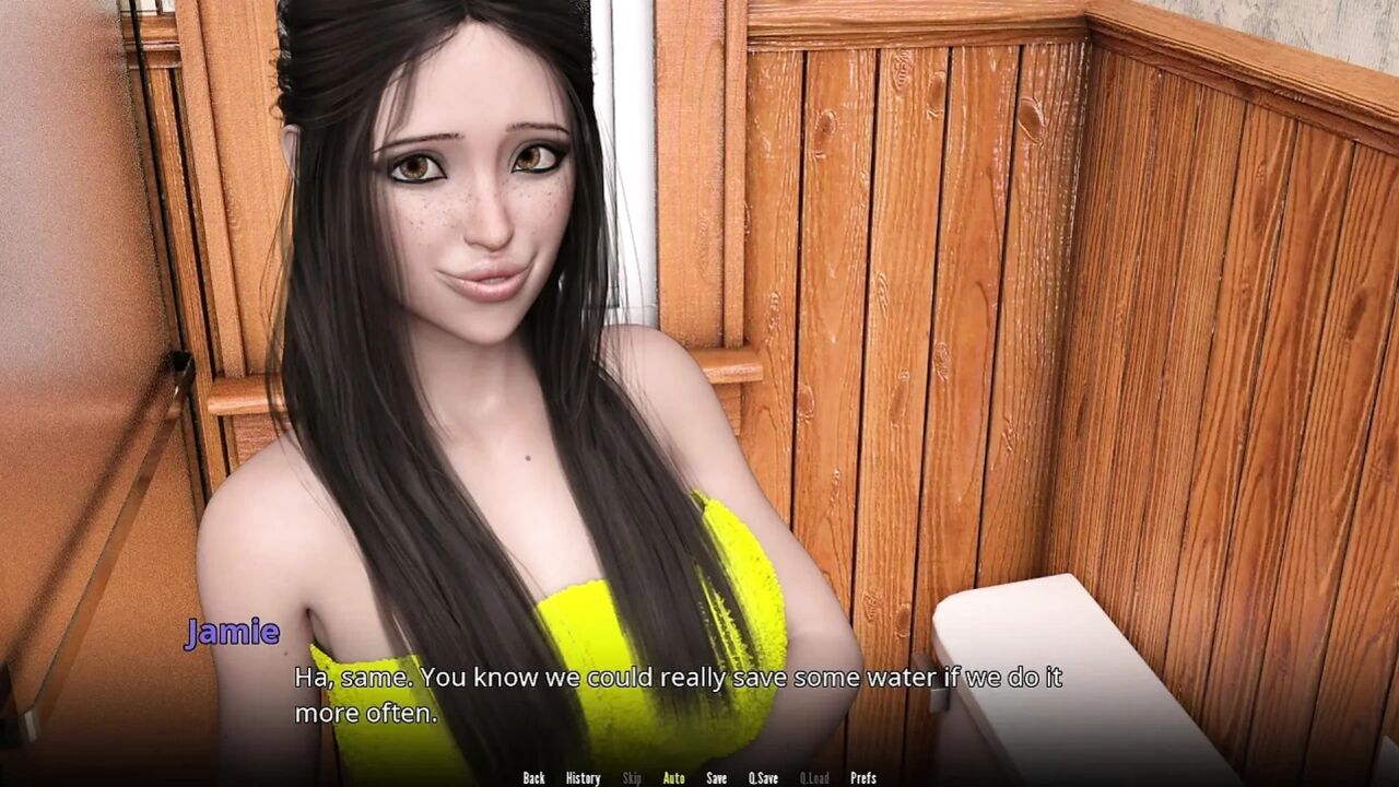 Wvm - My Trans Girlfriend Gives Me a Sloppy Blowjob in the Basement