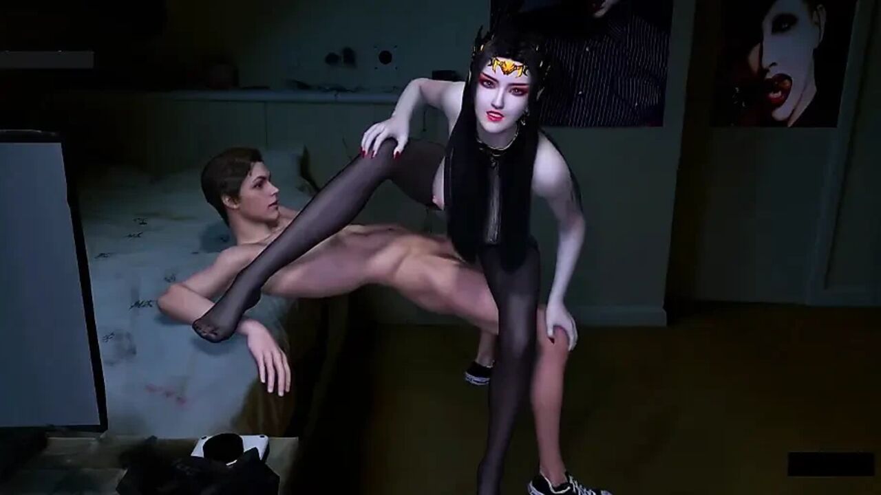 Goddess of Animated Scarlet Seduction - 3D Animation Hentai