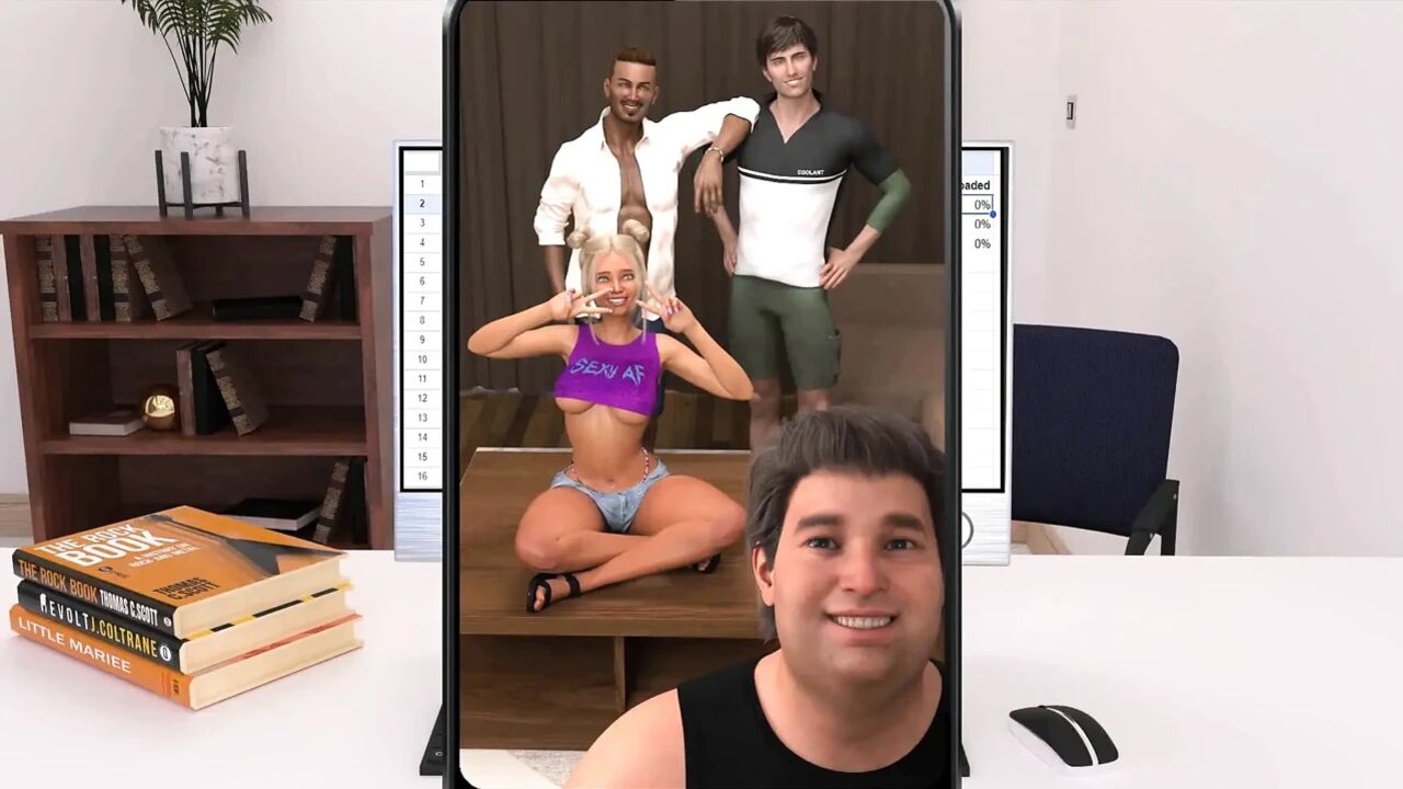 According to Sofia: Super Sexy Blondie Is Amusing Her Boyfriend's Friends While He Is at Work - Episode 4