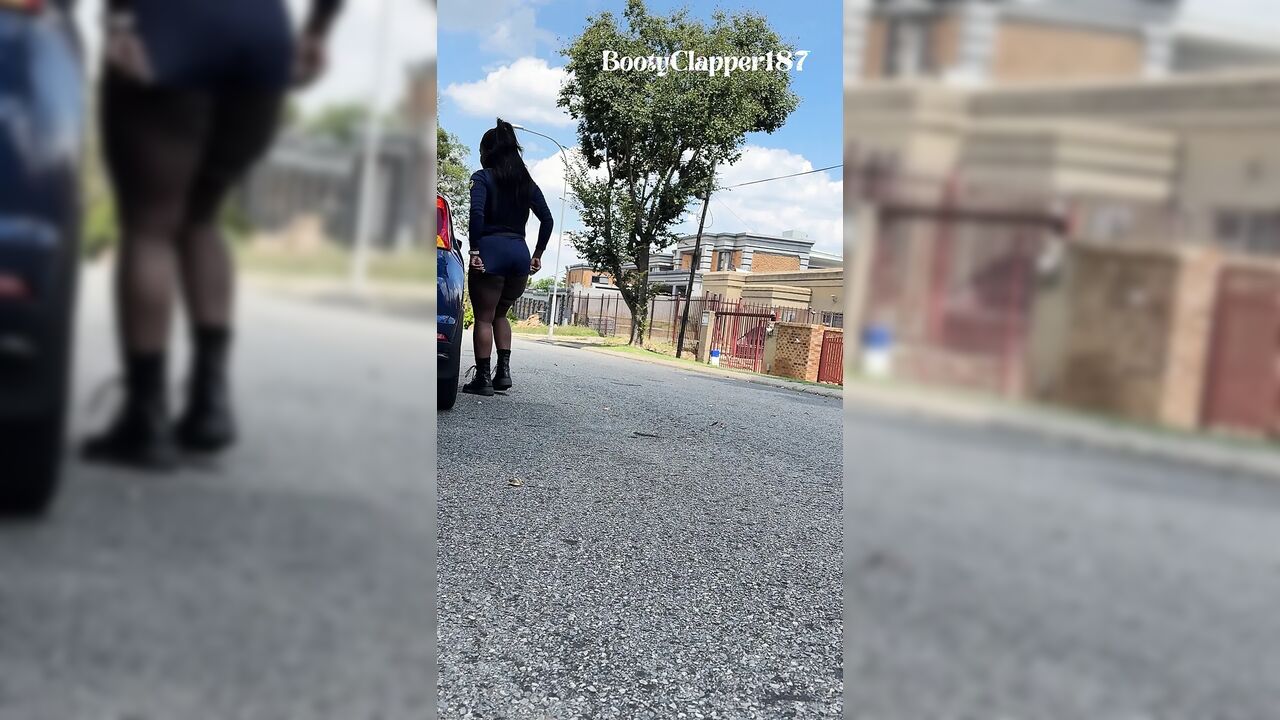 Sexy Black Cop Gets Fucked in Her Tight Asshole