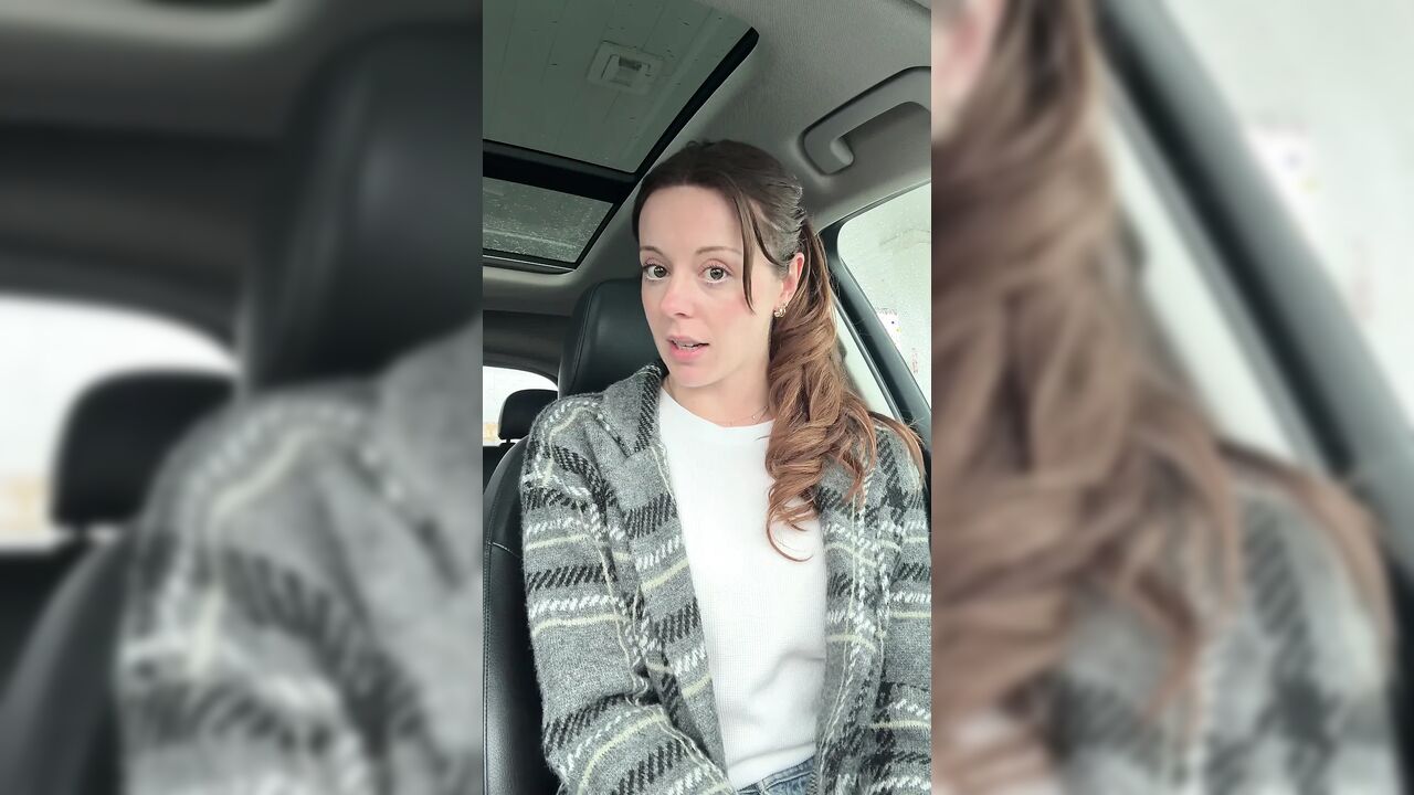 Trying Not to Cum Too Loud While I Pump My Gas