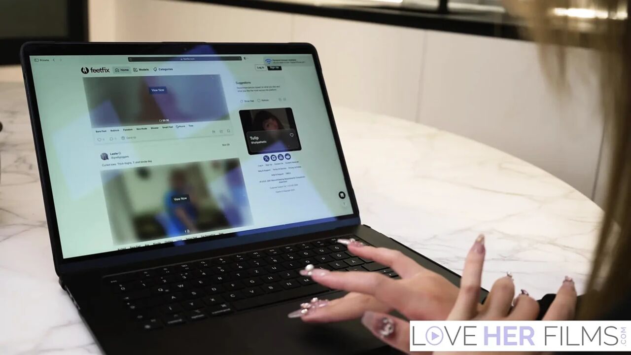 Lesbian Duo Black Angel And Layla Scarlett Are Getting Kinky