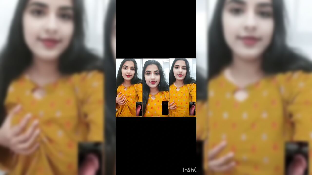 Cute girl online call sex chat with her boyfriend on video call sex video