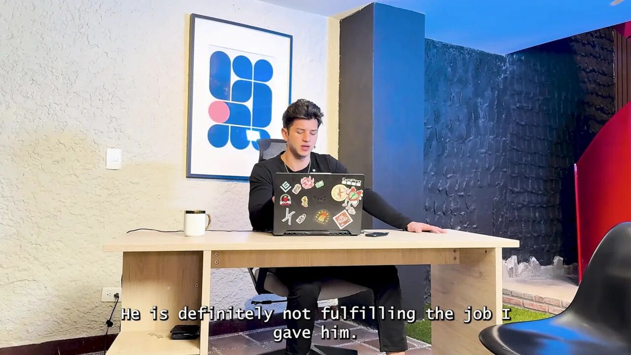 I fuck my future boss during a job interview in his office. I think he'll give me the job!