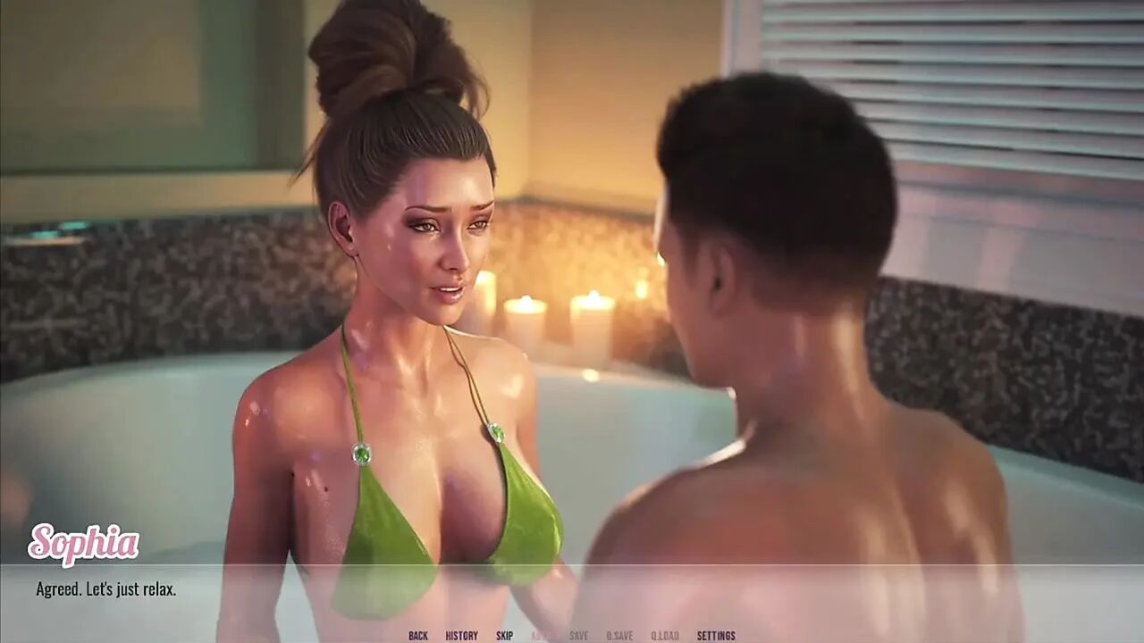 Awam 2 Spicy up Edition - Dylan Makes Sophia Relive Her Filthy Secrets in the Hot Tub
