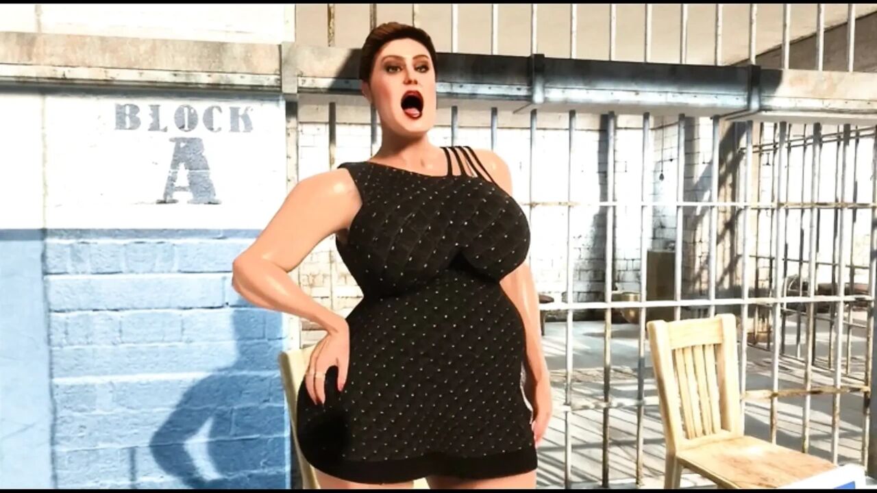 60 Yo Horny Woman and Sexual Cops
