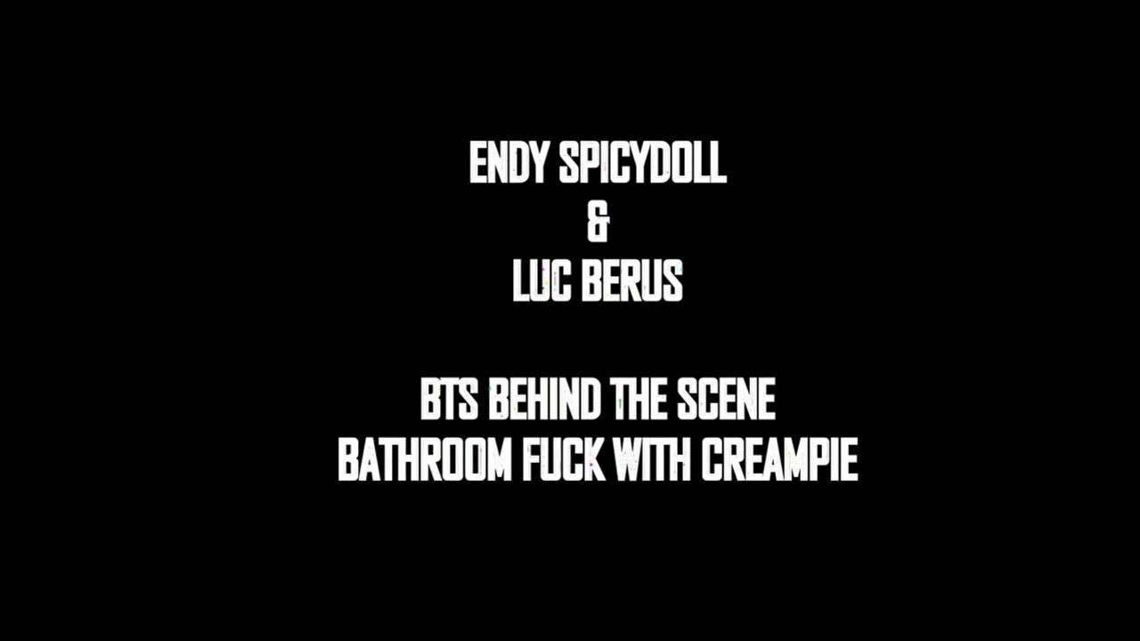 Endy Spicydoll: Bts Bathroom Quickie Creampie! French Beauty