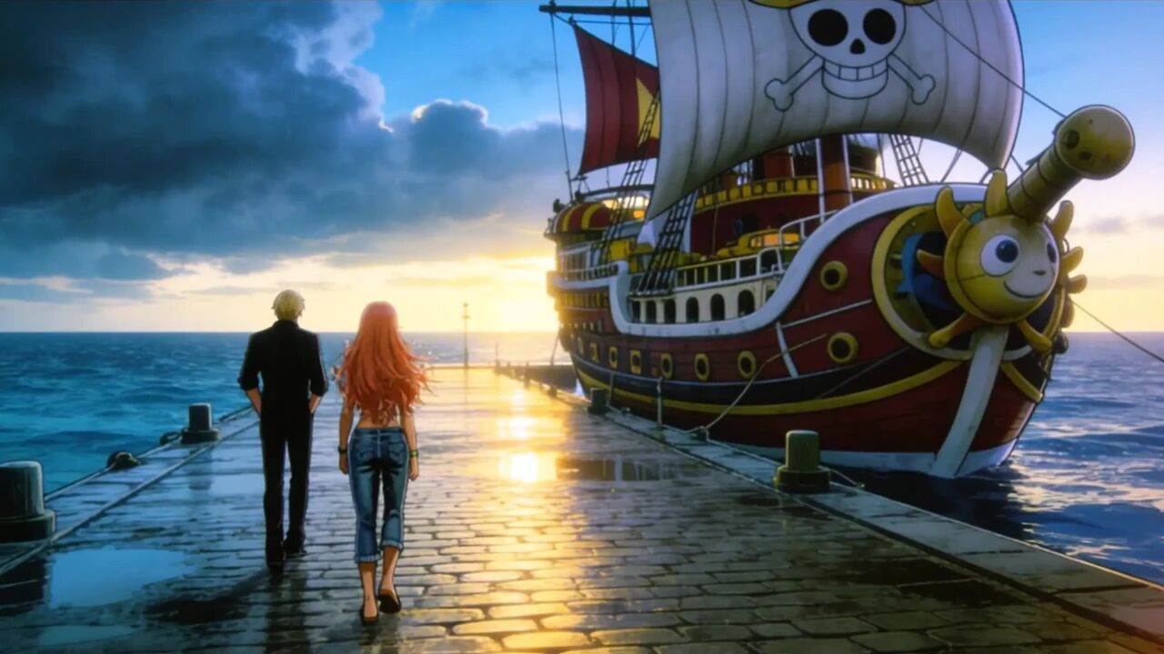 Nami Fucked Hard By Luffy And Zoro – Threesome On The Beach One Piece Uncensored Hentai