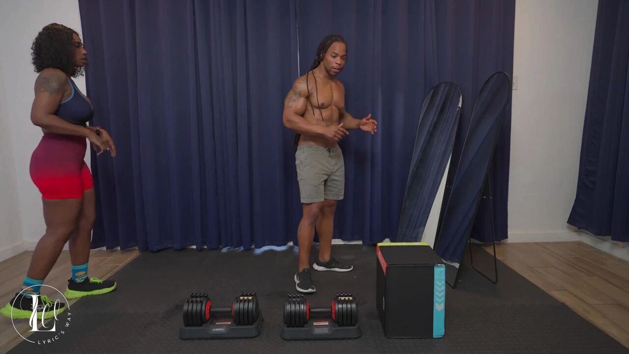BBC Fitness Trainer Gets Seduced by Horny Ebony Client at Gym