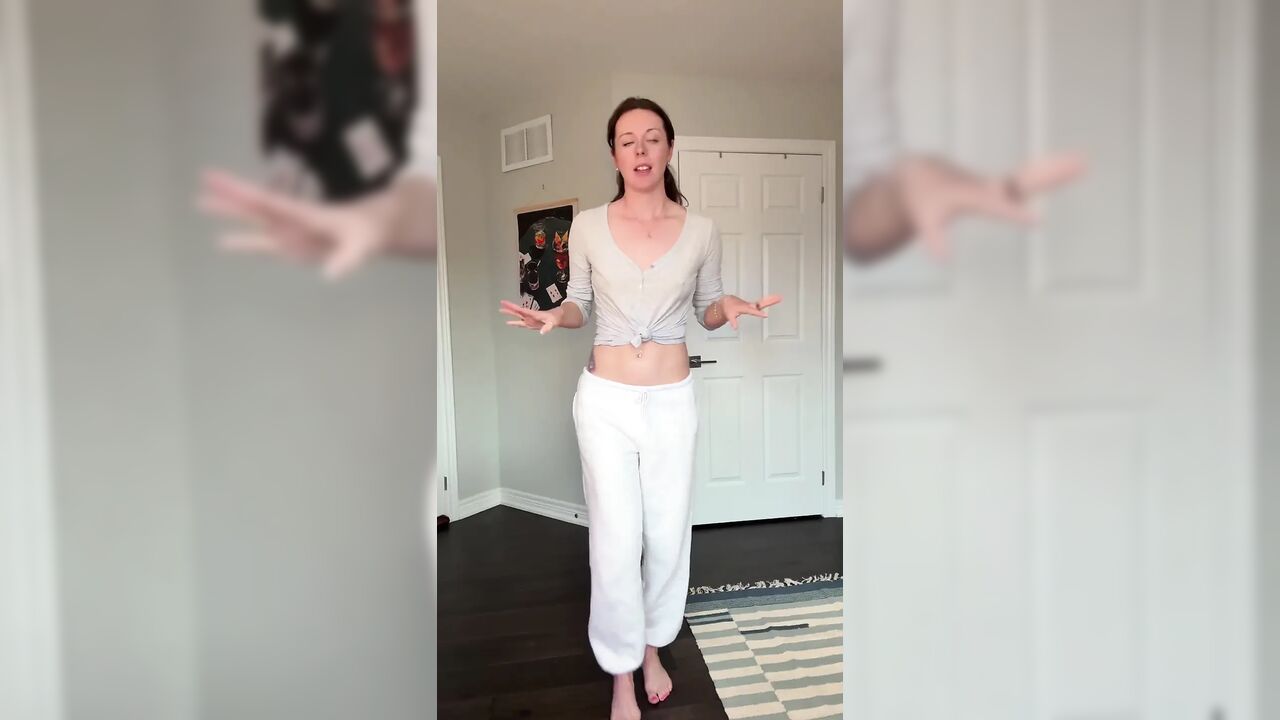 Spring Panty Try-on While Trying Not to Cum