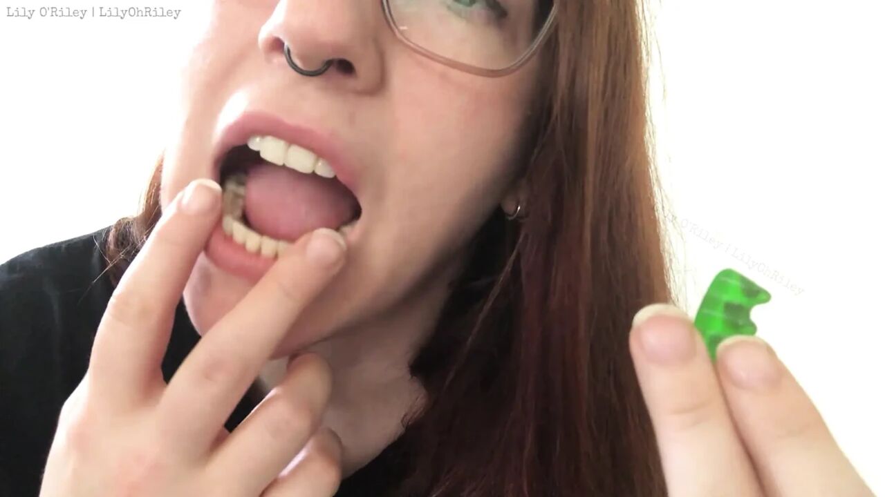 Gummy Bear Consumption with Mouth Sounds