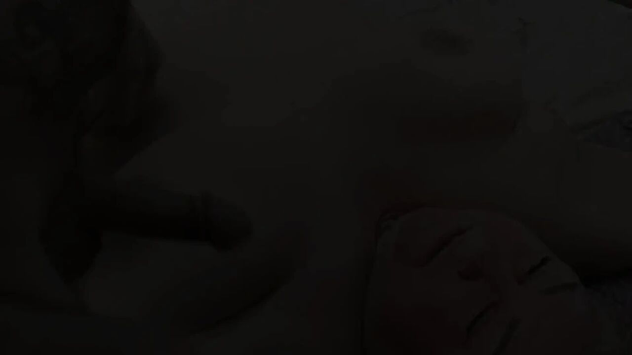 Filled the mouth of a fat woman with big tits with cum after jerking off a penis close up
