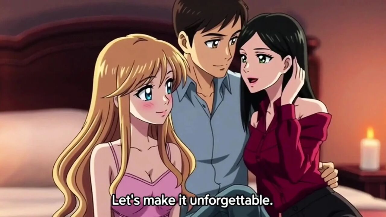 My stepbrother fucked me and my friend alone at home