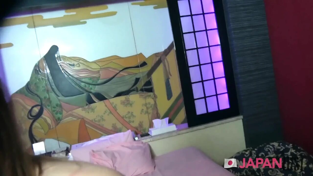 Adorable Japanese Teen Rides On Hard Cock POV