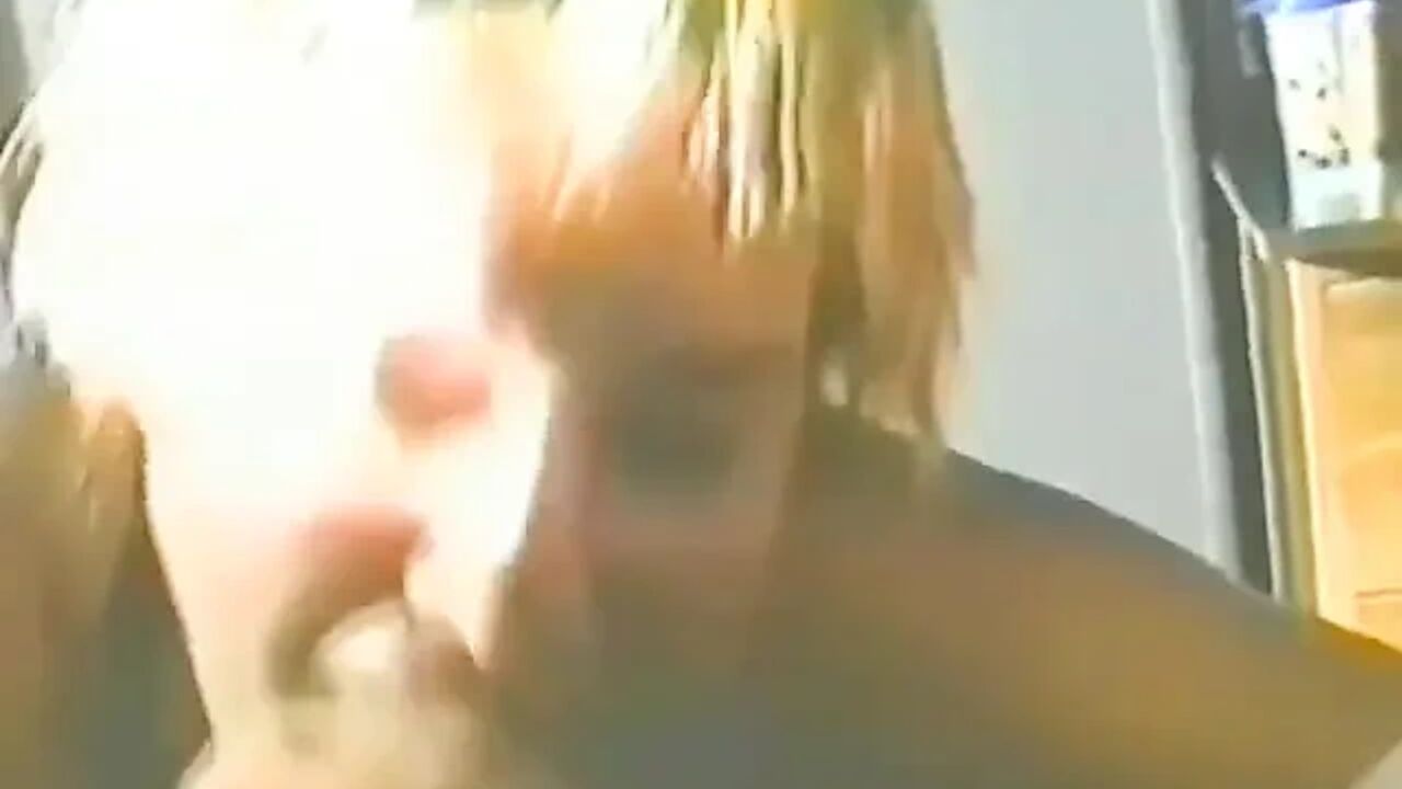Blonde Sucks Dick Then Takes on Two Dildos