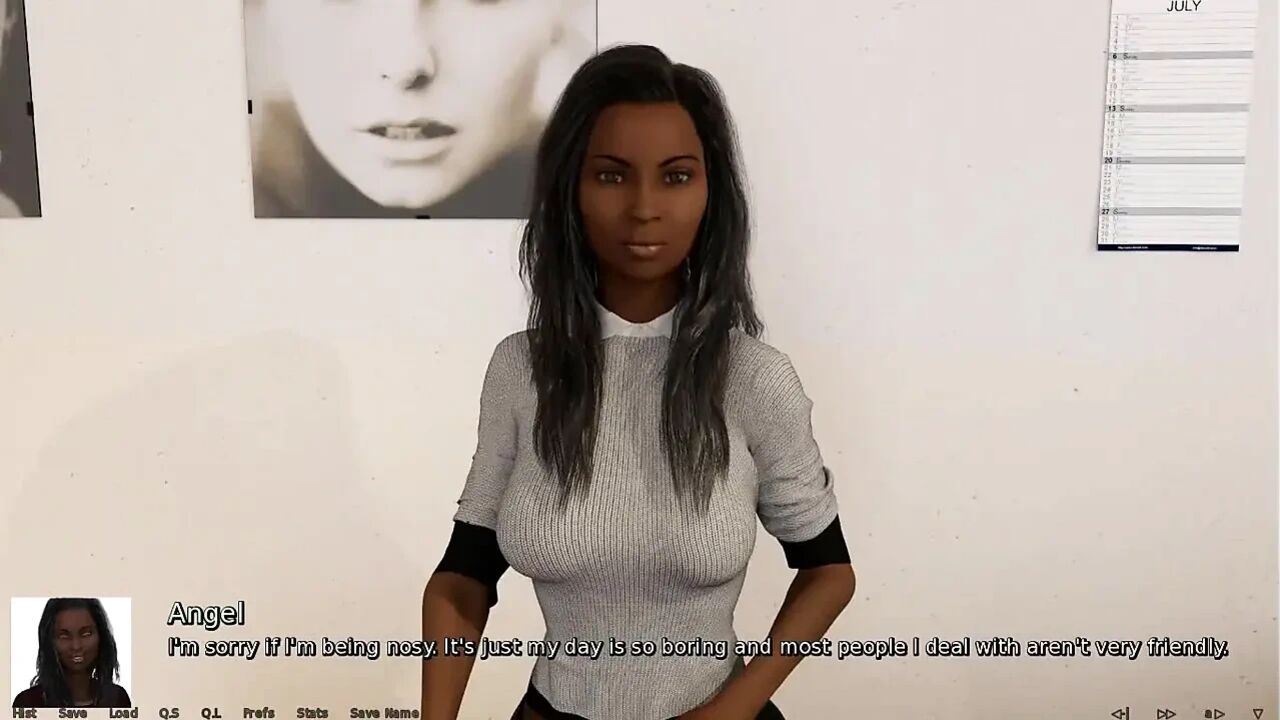 Where the heart is: sexy ebony receptionist ep 67