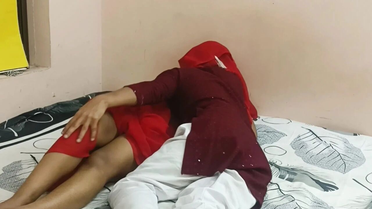Honeymoon first night full romance, big ass with black panty.