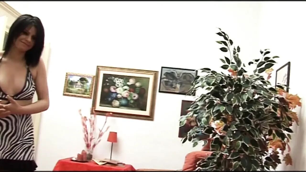 Brunette girl made to have sex with an older man