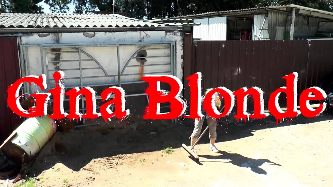 Cute blonde with big ass gets fucked in her hairy pussy