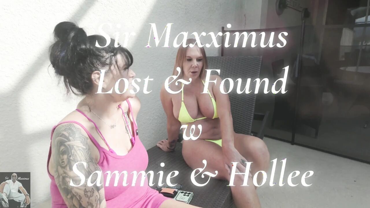 Sir Maxximus Gets Lost and Found by 2 Hotwife MILFs