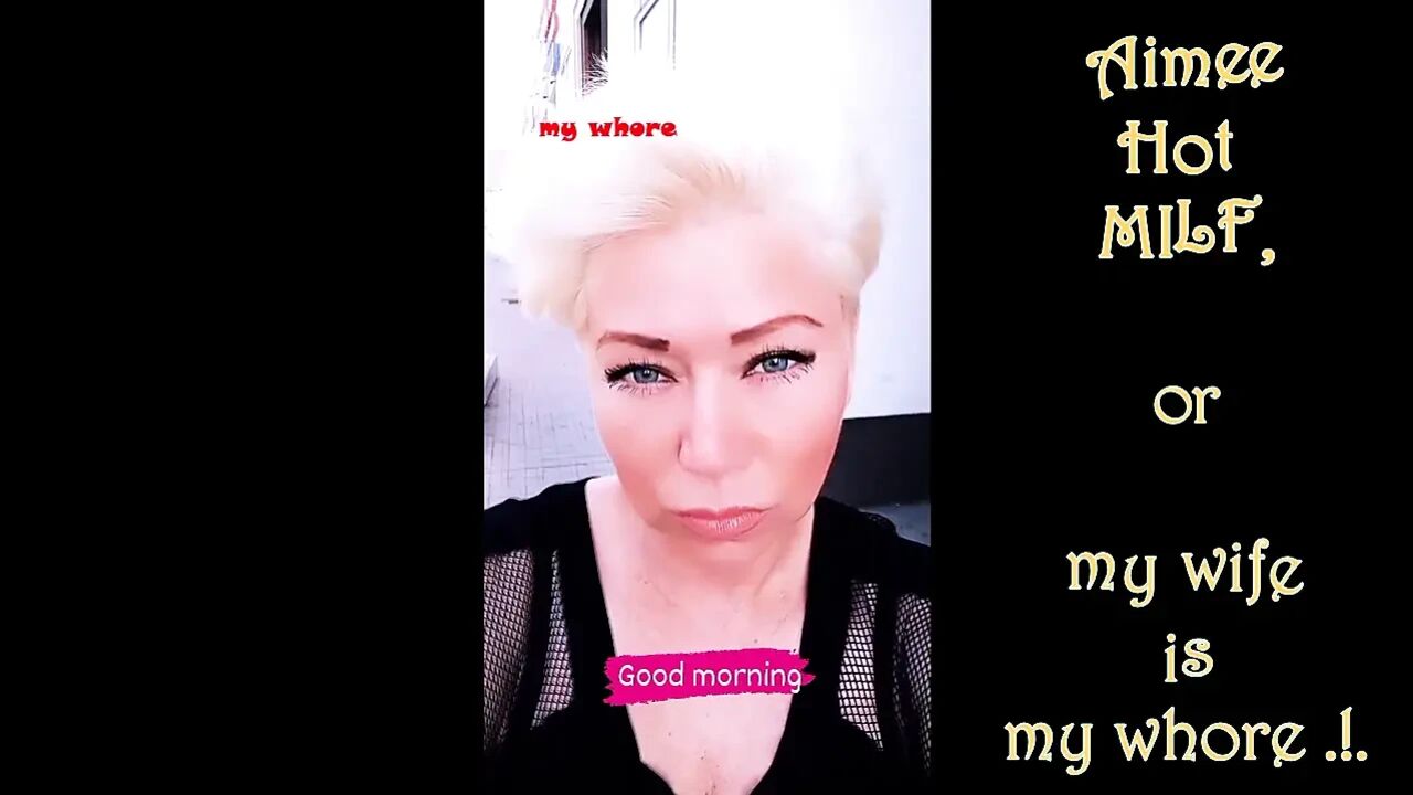 Russian writer Peter Stone cheerfully fucks his lawful wife, the famous webcam whore Aimee, in front of the whole world...))