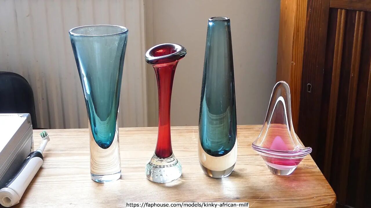 I am enjoying Swedish vintage art glass, part 1