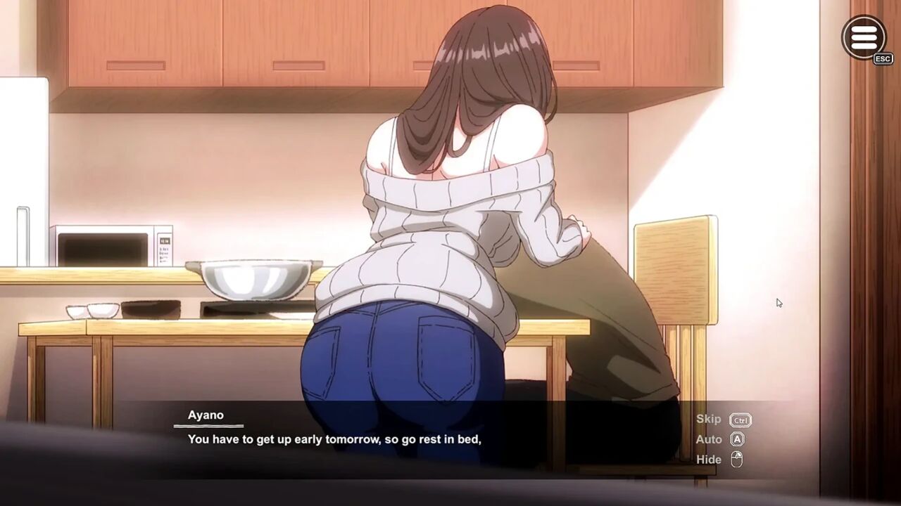 EP3 The Married Woman Next Door - Creampie Sex Right Beside Her Husband