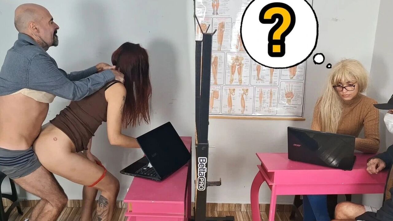 Boss Has Sex with Secretary Behind Employees' Backs!
