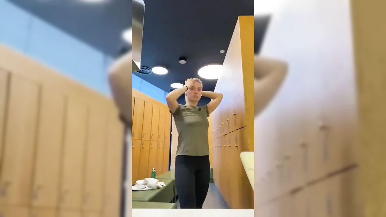// I'm Taking You to the Gym Locker Room with Me // Write in the Comments if You Liked