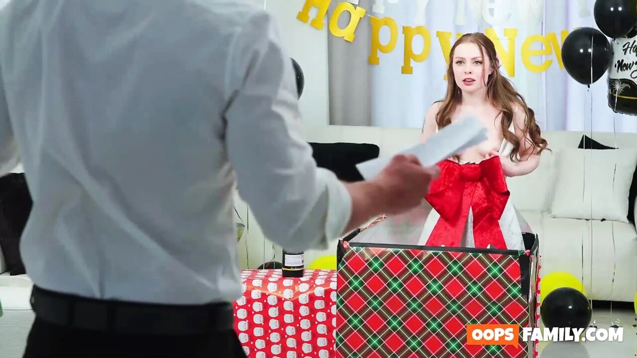 Horny Haley Spades makes New Year's Eve a dirty, family-friendly porn extravaganza!
