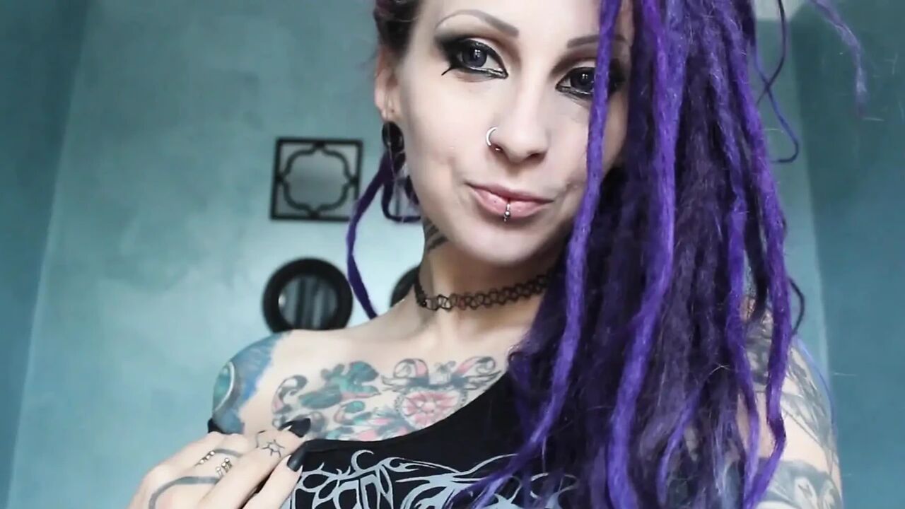 My Goth Pussy Loves Rough Fucking