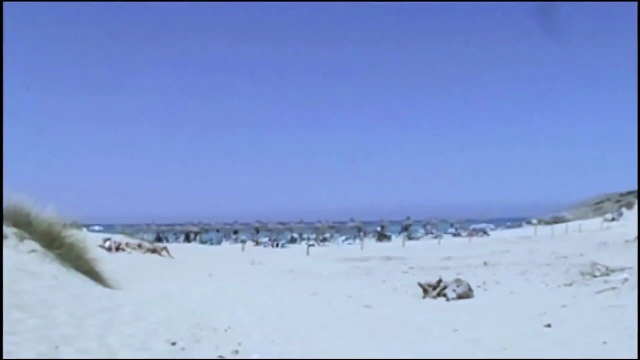 Beach Sluts Fuck with Three Girls