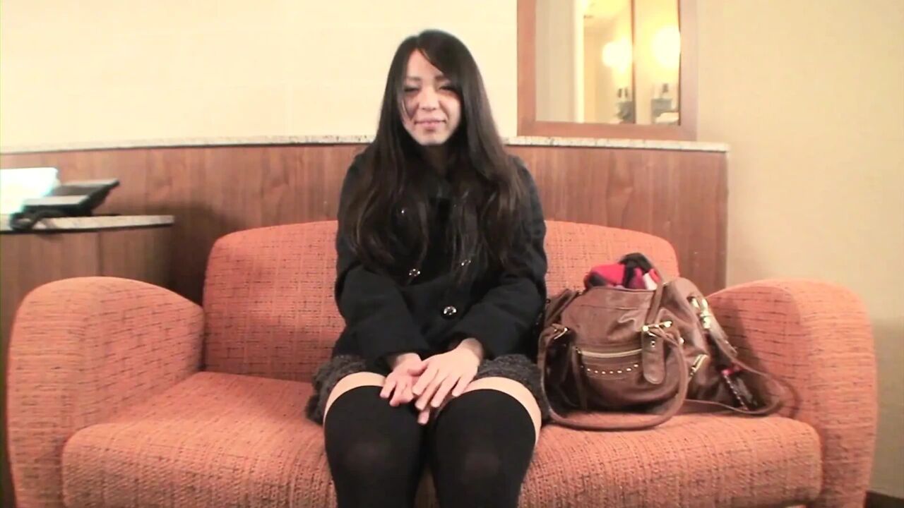 Japanese teen in knee high socks gets her fresh pussy creampie