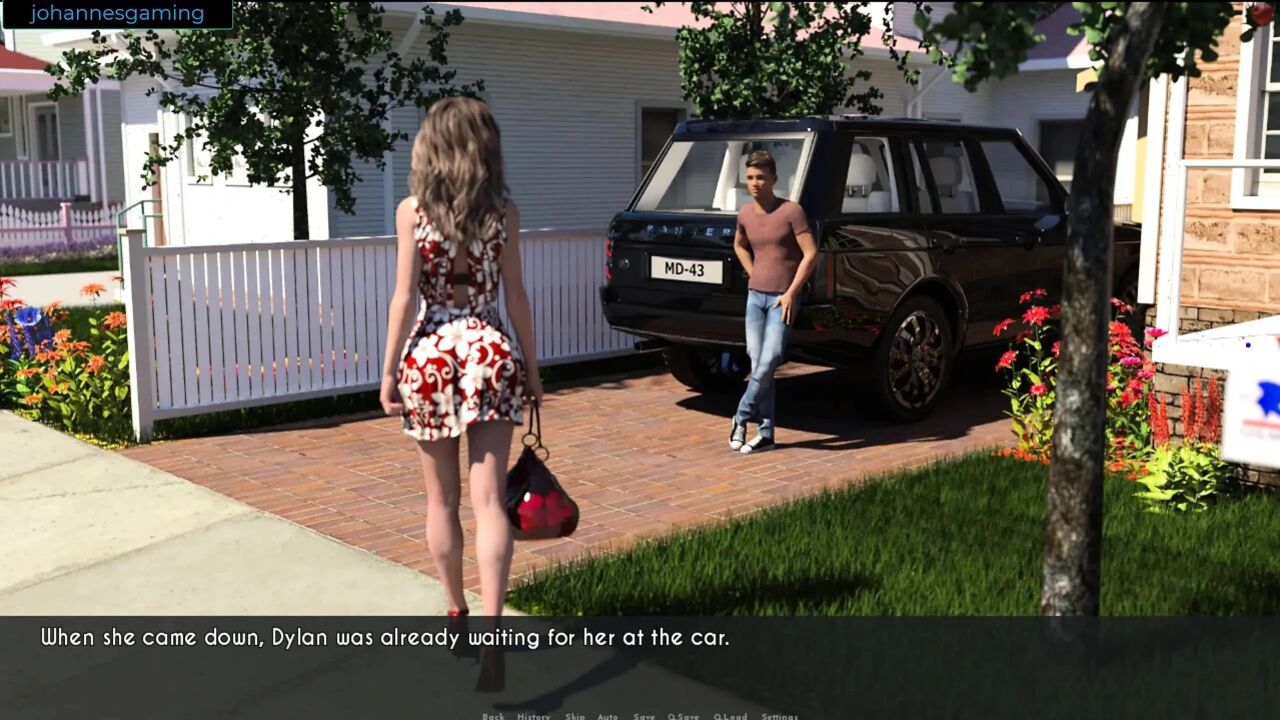 AWAM - going shopping and let Dylan see my boobs