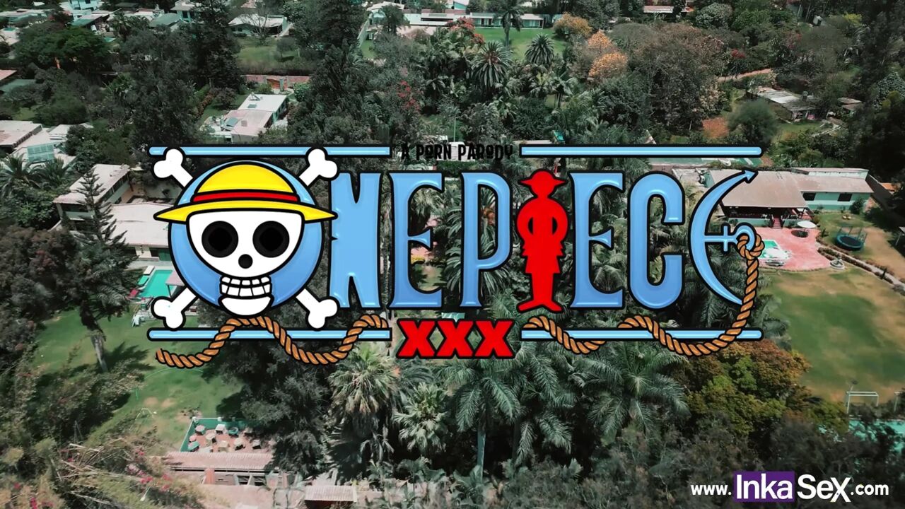 INKA SEX - Captain Luffy finds the treasure of ONE PIECE XXX in Nami's huge tits